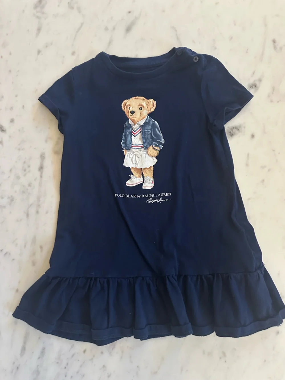 Ralph Lauren Navy Crewneck Tee dress